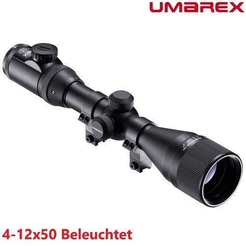 Zielfernrohr "UMAREX" 4-12x50 beleuchtet MilDot