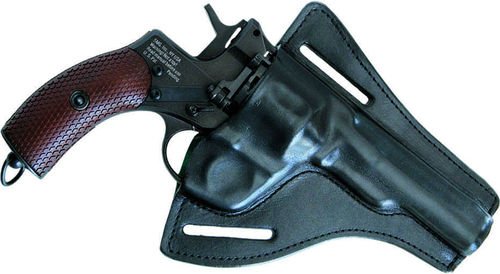 Passform Gürtel-Holster aus Leder für Revolver