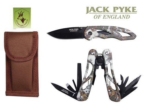 Messer und Multitool Set Camo Jack Pike