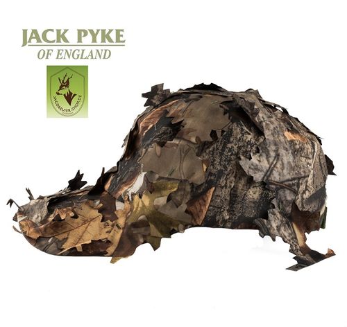 Jagd Schirmmütze "Jack Pyke" 3-D Leafy Tarnung
