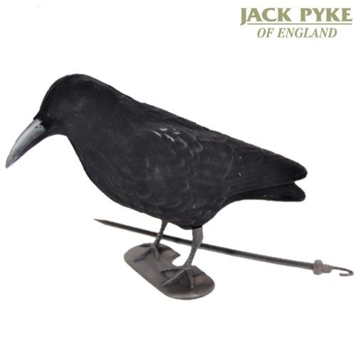 Beflockte Ganzkörper Lockkrähe mit Füße "Jack Pyke"