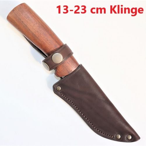 Gürtel- Messerscheide HSN aus Leder 13-23 cm