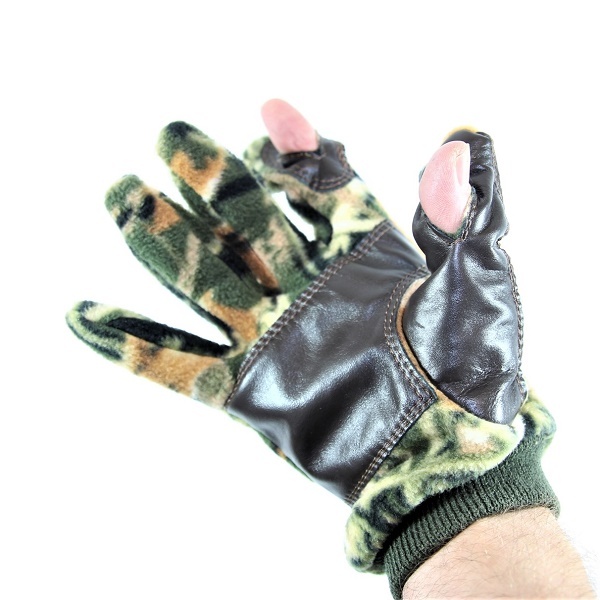 Fleece-Handschuhe für Jäger "HSN" Camo